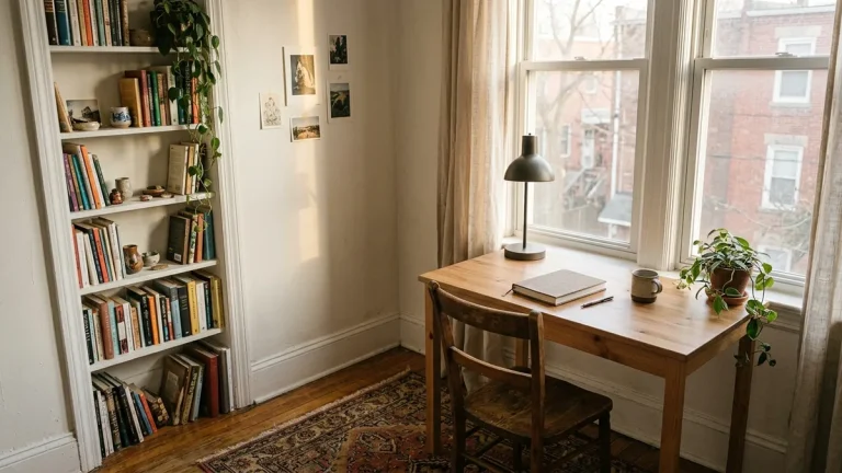How to Set Up a Quiet Study Corner in a Shared Home